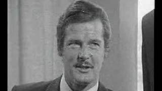 Sir Roger Moore at Person and Fosters Mill Bradford [upl. by Adelbert]