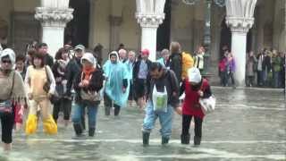 VENEZIA  ACQUA ALTA dI Ottobre 2012 [upl. by Shanahan524]