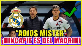 💥ES OFICIAL  HINCAPIE ES DEL REAL MADRID  NOTICIAS DEL REAL MADRID HOY [upl. by Ansela653]