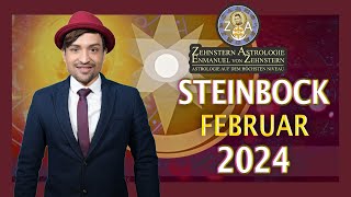 STEINBOCK  FEBRUAR MONATSHOROSKOP  ZEHNSTERN ASTROLOGIE  ENMANUEL VON ZEHNSTERN [upl. by Znarf637]