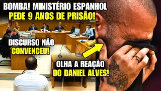 🚨 EITA Olha A REAÇÃO e o DEPOIMENTO do DANIEL ALVES HOJE no ULTIMO DIA DE JULGAMENTO [upl. by Yentuoc]