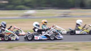 CADET 12 HEAT 2 VICTORIAN COUNTRY SERIES COBDEN GO KART TRACK 18TH FEBRUARY 2018 [upl. by Isidore777]