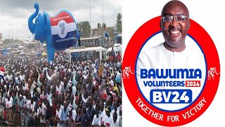 REPORTING LIVE FROM RATTERY PARK NPP Launches Bawumia Volunteers 2024 [upl. by Ardyce858]