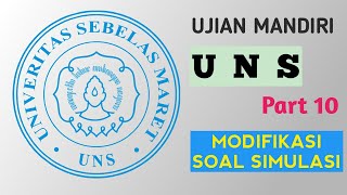 Bocoran Ujian Mandiri UNS 2023 part 10 [upl. by Tena]