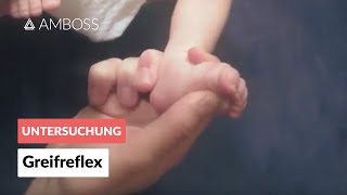 Greifreflex  Frühkindliche Reflexe  AMBOSS Video [upl. by Nevile229]