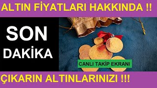 25 EKİM 2023 ALTIN FİYATLARI BUGÜN NE KADAR GRAM ALTIN ÇEYREK ALTIN YARIM TAM ALTIN FİYATLARI [upl. by Mona]