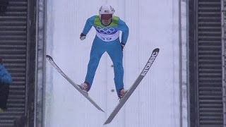 Vancouver 2010 First American Gold in Nordic Combined [upl. by Whallon]