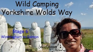 The Yorkshire Wolds Way  Wild Camping East Yorkshire  Phase 6 Wintringham to Ganton 2021 [upl. by Hueston]