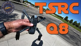 TSRC Q8 GPS Camera drone Introduction and Flight Review [upl. by Wilcox477]