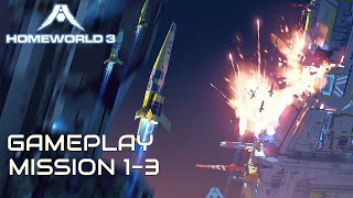 Homeworld 3 Full Gameplay Walkthrough Part 1 No Commentary [upl. by Ennaerb]