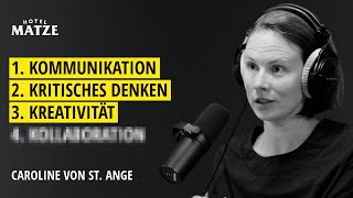 Was sollten unsere Kinder für die Zukunft lernen  Lerncoach Caroline von StAnge über das 4K Model [upl. by Relyhcs]