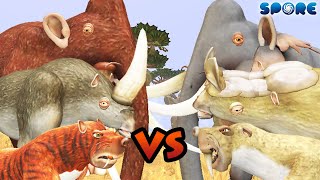 Cenozoic Era Battle S3  SPORE [upl. by Yul529]