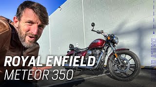 2022 Royal Enfield Meteor 350 Review  Daily Rider [upl. by Treblah]