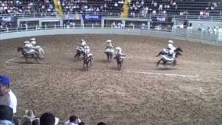 Female Mexican rodeo riders in Guadalajara [upl. by Imoian445]