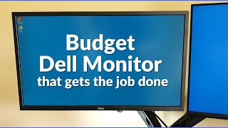 Dell SE2422H — The best entry level budget monitor [upl. by Nodnek]