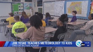 Jim Teske teaches meteorology to kids [upl. by Epilihp]