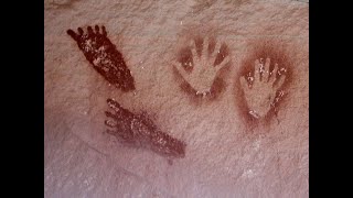 Canyonlands Needles Feet and Hands Pictograph [upl. by Nilatak]