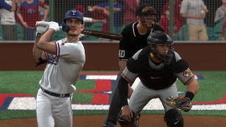 Baltimore Orioles vs Texas Rangers  ALDS 2023 Full Game 3 Highlights MLB The Show 23 Sim [upl. by Ahseele660]