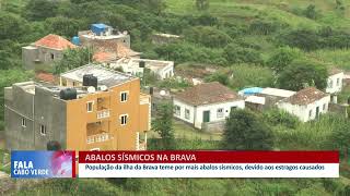 População da ilha da Brava teme por mais abalos sísmicos  Fala Cabo Verde [upl. by Vladamir]