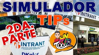 TIPS Examen Practico INTRANT  Licencia de conducir  2DA PARTE [upl. by Akcimat97]