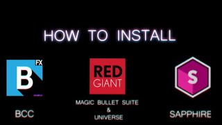 HOW TO INSTALL FREE DaVinci Resolve 18 Plugins  BCC Magic Bullet RSMB SAPPHIRE etc [upl. by Hsoj918]