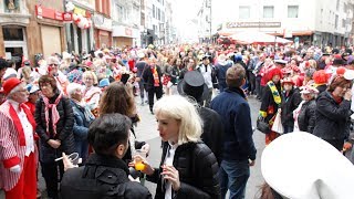 Weiberfastnacht 2019 Weiberfastnachtszug Jan und Griet [upl. by Ahrendt]