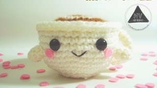 Crochet Milk Coffee Cup Amigurumi FREE PATTERN [upl. by Angi]