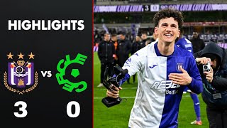 RSC Anderlecht  Cercle Brugge 30 Highlights  Anderlecht  Cercle Bruges  Jupiler Pro League 2024 [upl. by Girardo]