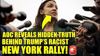 AOC Exposes DARK TRUTH Behind Racist NY Trump Rally “JOKES” [upl. by Zel354]