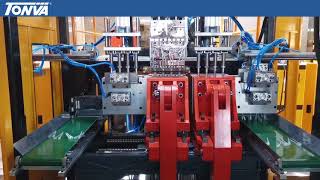 Plastic dropper blow molding machine [upl. by Gniw]