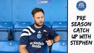 EXCLUSIVE  Stephen McDonnell PreSeason Recap  6824 [upl. by Zetnas]