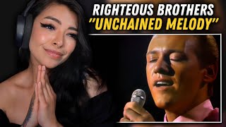 FIRST TIME listening to RIGHTEOUS BROTHERS  quotUnchained Melodyquot REACTION [upl. by Hajan]