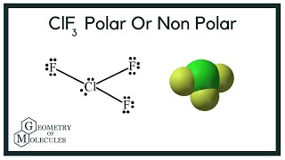 Is ClF3 Polar or Nonpolar Chlorine Trifluoride [upl. by Oderfliw]