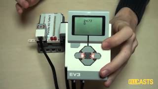 How to on Mindstorms EV3 Gyro Sensor [upl. by Alysoun]