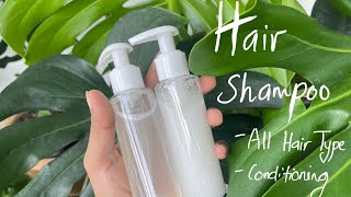 How do i make Hair Shampoo basic FormulationFor all hair type conditioning [upl. by Bohs]