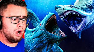 Reacting to MEGALODON vs LEVIATHAN [upl. by Hokanson]