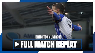 Full PL Match Replay Brighton 3 Liverpool 0 [upl. by Latsyc636]