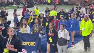 Watch the Grand March from the final day of 2024 MHSAA individual state championships [upl. by Ecnerrot520]