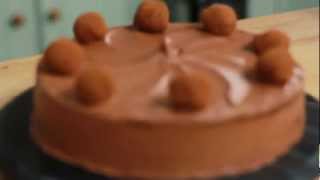 How To Make A Chocolate Truffle Cake [upl. by Sharl]