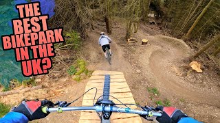 NEW MTB TRAILS AND HUGE JUMPS  THE BEST BIKE PARK IN THE UK [upl. by Uno]