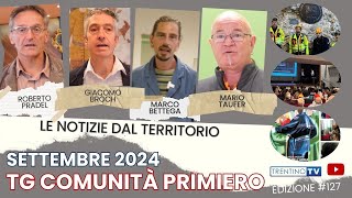 Tg Comunità di Primiero 127 del 29 09 2024 [upl. by Eednak502]