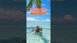 MALDIVE non fare questo errore 🏝️ shorts maldive collaborazione maldives [upl. by Amri813]