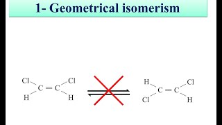 2 Stereochemistry  Geometrical isomerism شرح بالعربي [upl. by Patrizio]