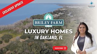 Briley Farm I Oakland FL I Custom Luxury Homes [upl. by Annavaig]