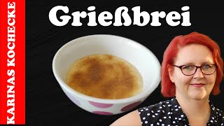 Der perfekte Grießbrei ‼️ wie früher bei Oma so lecker 😋 und cremig ein Gaumenschmaus [upl. by Arikal259]