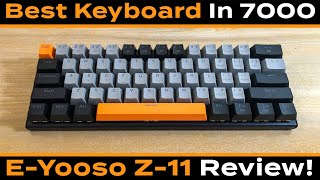 Best 60 Gaming Mechanical Keyboard In Pakistan  BZFuture EYooso Z11 Keyboard Review UrduHindi [upl. by Parette]