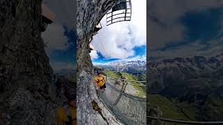 Hiking the schilthorn thril walk switzerland 🇨🇭 [upl. by Ares]