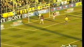 Serie A 20012002 Parma vs AC Milan 01  20011125 [upl. by Eenattirb79]