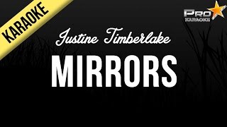 Justin Timberlake  Mirrors Karaoke Version amp Lyric [upl. by Matthieu]