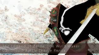 The Legend of Zelda The Wind Waker  Ganondorf Battle Theme Remix [upl. by Norvall376]